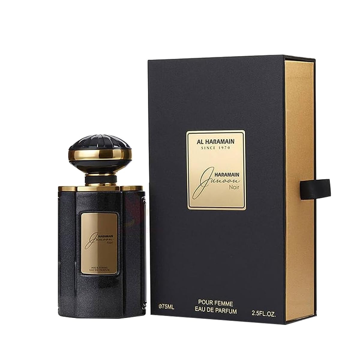 Al Haramain Junoon Noir EDP 2.5 oz 75 ml Women Beauty & Personal Care Al Haramain