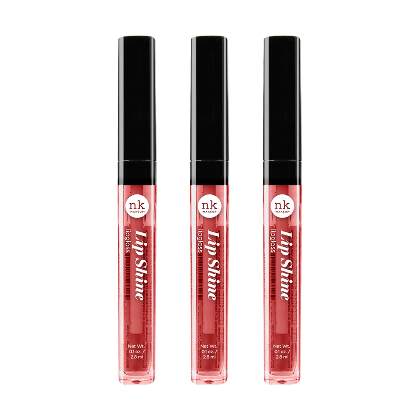 NICKA K NEW YORK Lipshine, Cosmetics, vibrant colors, bright colors, shining lips, lip shine, long lasting (AMZ271) Beauty & Personal Care NICKA K NEW YORK