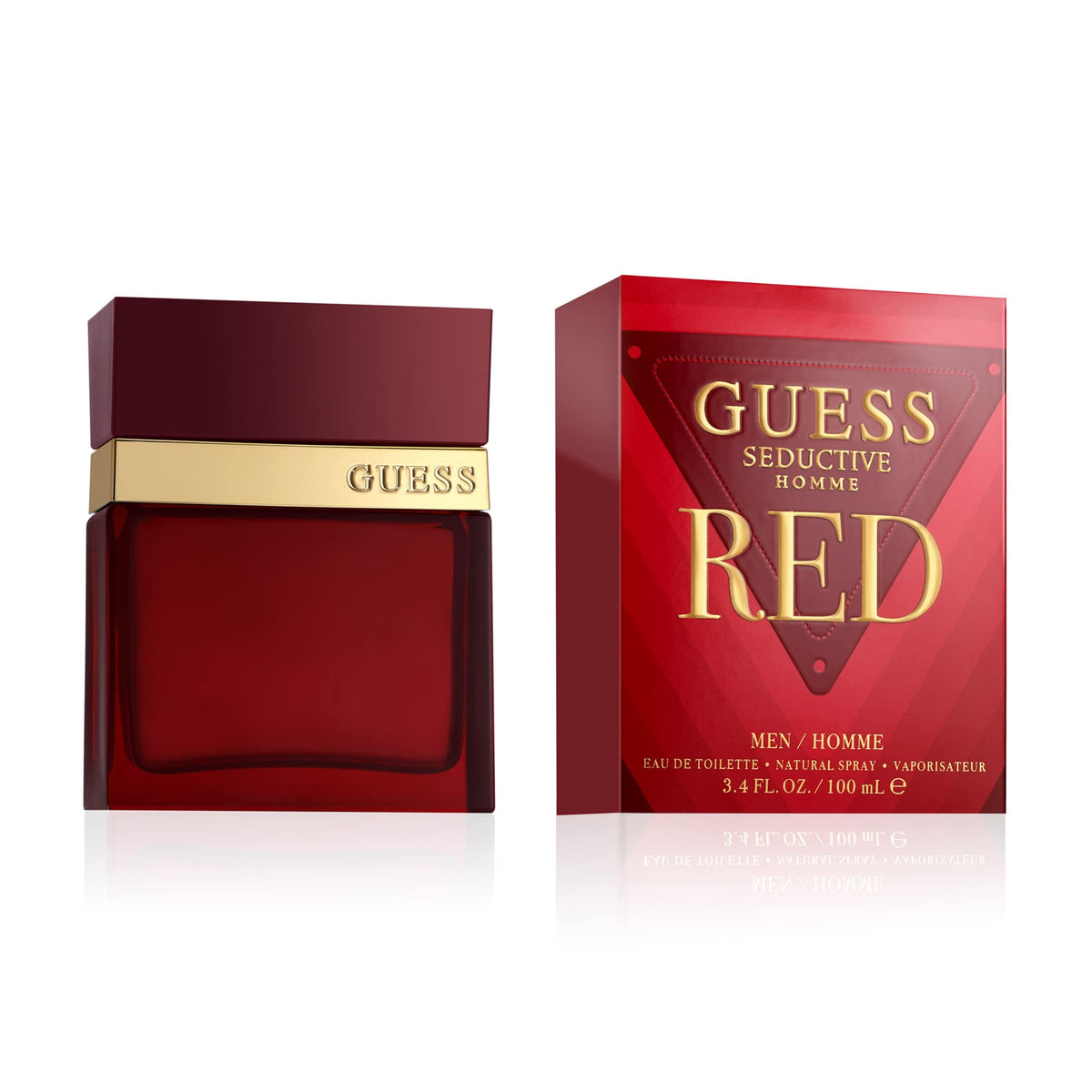 Guess Seductive Red Men/Homme Eau de Toilette Cologne Spray For Men, 3.4 Fl. Oz. Beauty & Personal Care GUESS