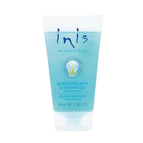 Inis the Energy of the Sea Refreshing Bath and Shower Gel - Travel Size Body Wash for Women and Men - Ocean Fresh Fragrance - 2.9 Fl Oz Beauty & Personal Care Inis the Energy of the Sea
