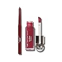 billion dollar brows bdb Lip Gloss with Lip Liner Set - Moisturizing High Shine, Lightweight Glossy, Plumping Lip Gloss, Cranberry Beauty & Personal Care billion dollar brows