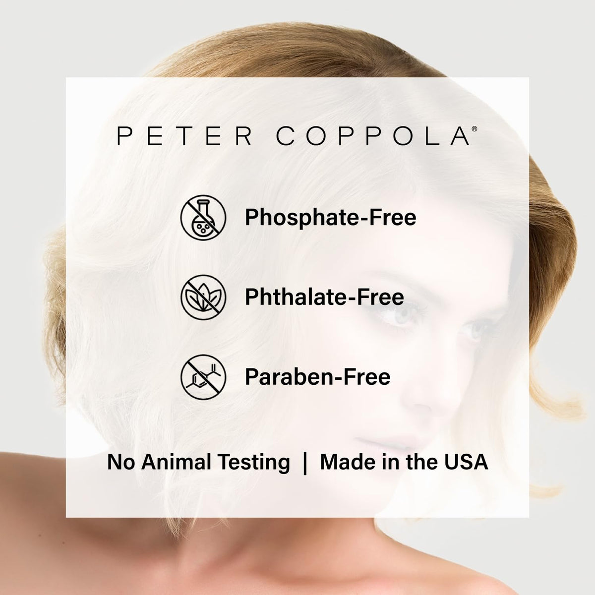 PETER COPPOLA Purple Conditioner For Blonde Hair - Neutralizes Brassy Tones In Blonde, Silver And White Hair - Hydrating Conditioner Mends And Adds