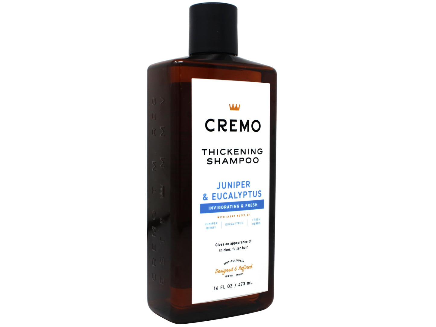 Cremo Juniper & Eucalyptus Barber Grade Thickening Shampoo, 16 Fl Oz Beauty & Personal Care Cremo