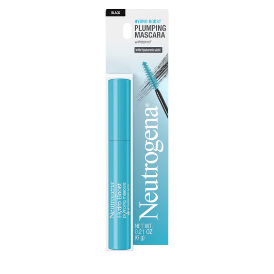 Neutrogena Hydro Boost Waterproof Plumping Mascara with Hydrating Hyaluronic Acid, Enriched formula with Hyaluronic Acid, Vitamin E and Keratin Beauty & Personal Care Neutrogena