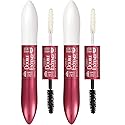 L'Oreal Paris Makeup Double Extend Tubing Mascara, Lengthening 2 Step Mascara, Smudgeproof, Blackest Black, Pack of 2 Beauty & Personal Care L'Oreal Paris