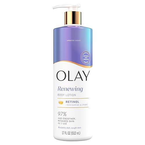 Olay Body Lotion for Women, Smoothing with Retinol Serum, Visibly Smoother Skin, 24hr Moisture & Hydration, Fast Absorbing Formula, Vitamin B3 Beauty & Personal Care Olay
