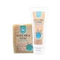 Honey Sweetie Acres Goat Milk Skincare Gift Set with Handmade Soap and Lotion - Unscented Lotion & Soap Bar for Gentle Cleansing, All-Natural Care Beauty & Personal Care Honey Sweetie Acres