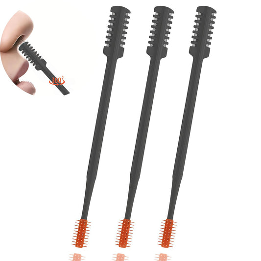 KTBKGV 2026 Upgraded 2-in-1 Nasal Hair Cutter, 360° Rotating Double-Sided Blade, Washable Portable Grooming Tool for Men & Women, Travel Essential Beauty and Personal Care KTBKGV