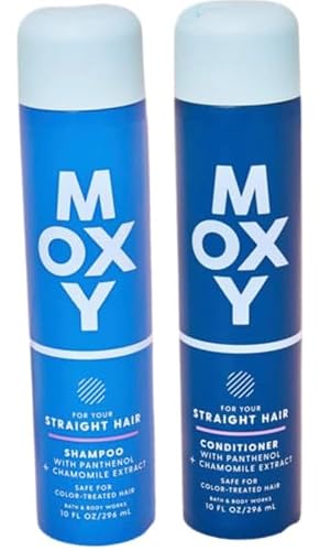 Bath & Body Works Moxy Shampoo + Conditioner Set, 10oz Each Bottle (Curly Hair), Off White Beauty & Personal Care Bath & Body Works