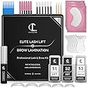 2 in 1 Lash Lift Kit and Brow Lamination Kit | Instant Perming, Lifting & Curling for Eyelashes & Eyebrows | Professional Salon Results Lasting 6-8 Beauty & Personal Care CICI Lash