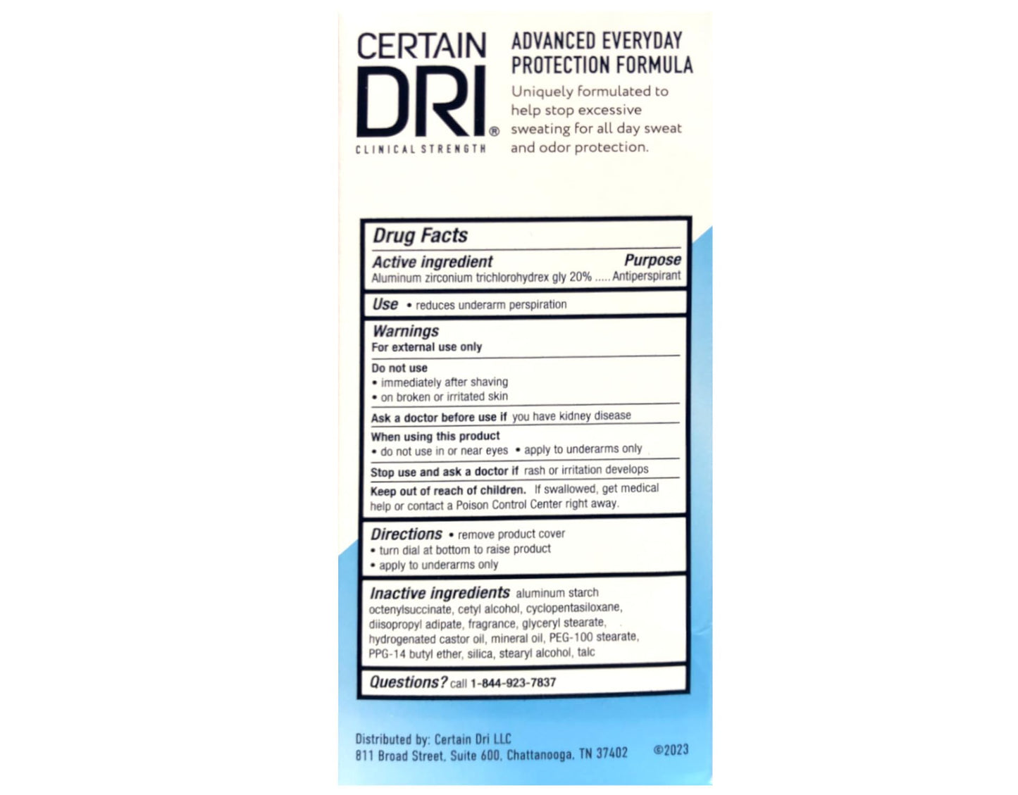 Certain Dri A.m Solid Antiperspirant/Deodorant 2.6 Oz (2 Pack) Beauty and Personal Care Certain Dri