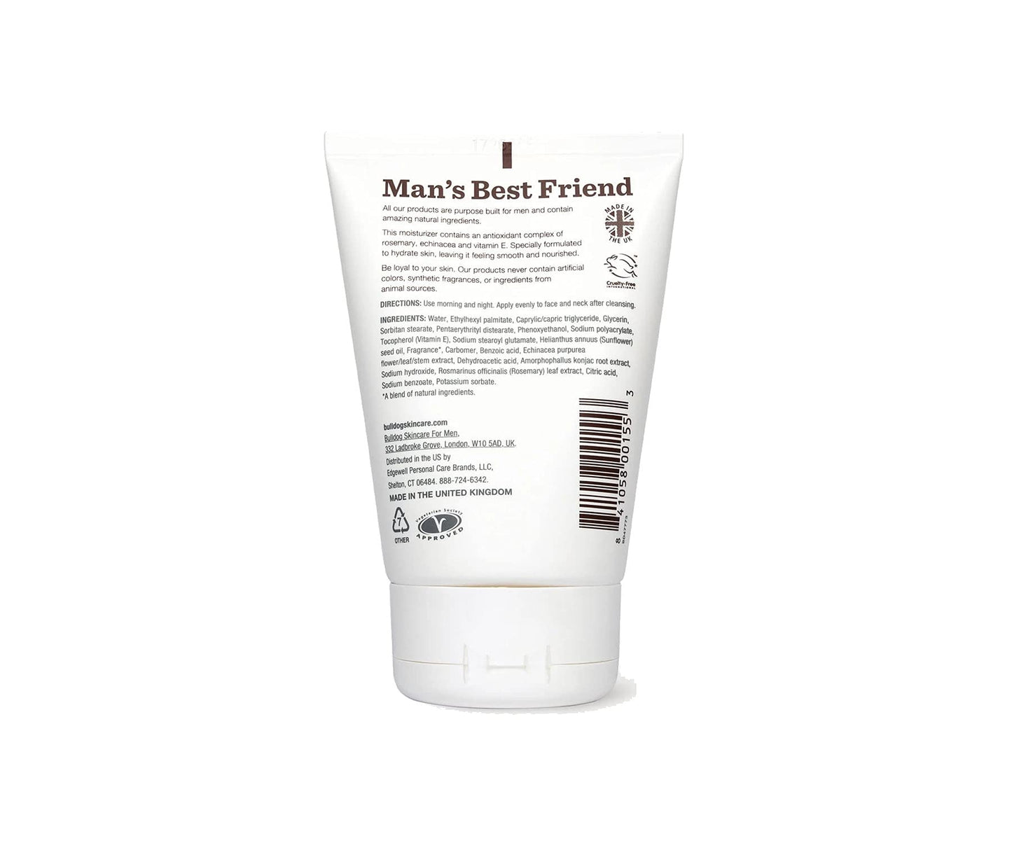 ANTI-AGEING MOISTURISER (100ML)-BULLDOG by Bulldog Beauty & Personal Care CHP Caps