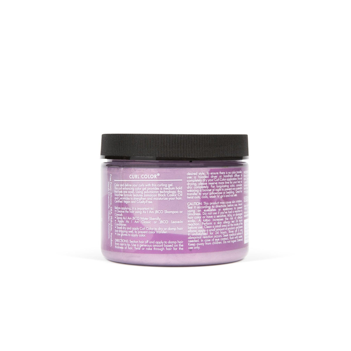 As I Am Curl Color - Lilac - 6 Ounce - Curling Gel - Temporary Color - Medium Hold - Vegan & Cruelty Free Beauty & Personal Care As I Am