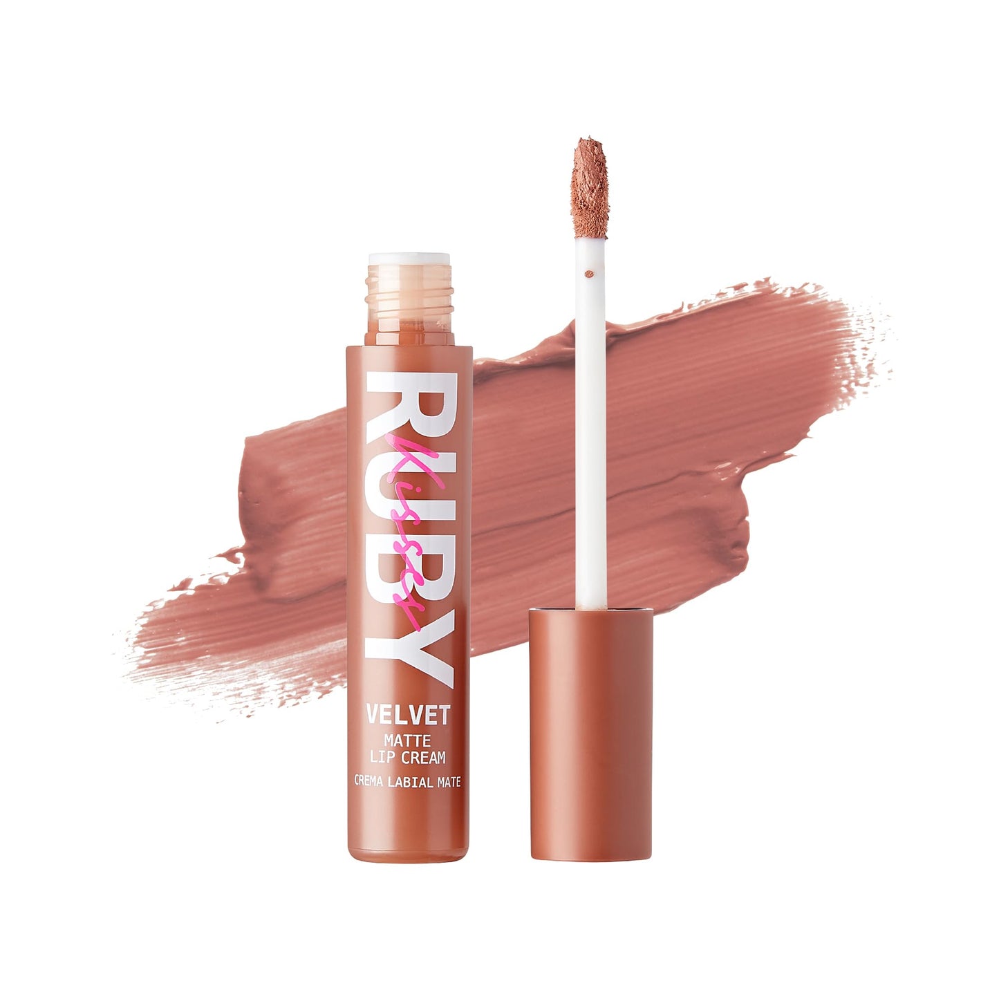 Ruby Kisses Velvet Lip Cream, Matte Finish Lipstick, Rich Color, Long Lasting Lip Stain, Lightweight, Nourishing, Hydration, High Pigment Lip Tint Beauty & Personal Care Ruby Kisses