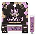 Portland Bee Balm All Natural Handmade Beeswax Based Lip Balm, Lavender 1 Count Beauty & Personal Care Portland Bee Balm