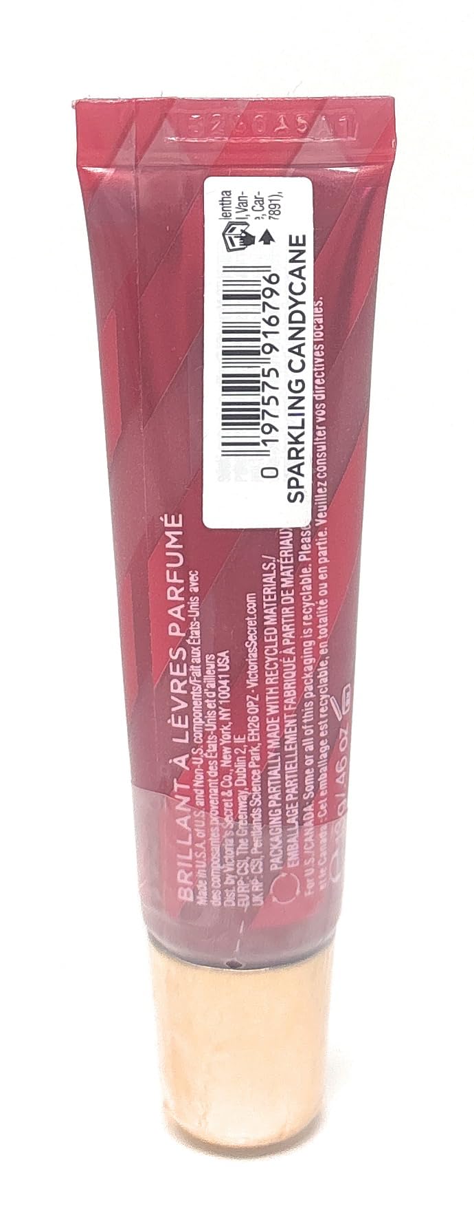 Victoria's Secret Sparkling Candycone Flavorite Lip Gloss .46 oz