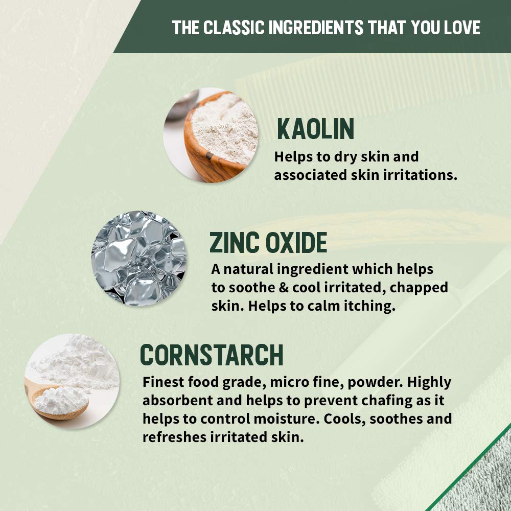 Clubman Pinaud Finest Powder, Classic White Powder for Men, Protection Against Sweat and Body Odor, 9 Oz X 2 Packs Beauty and Personal Care Clubman