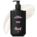 FLUX UP Curly Hair Shampoo - Hydrating Shampoo for Curly & Wavy Hair for Women & Men - Sulfate-Free Frizz Control & Moisture for Defined, Stronger Beauty & Personal Care FLUX UP