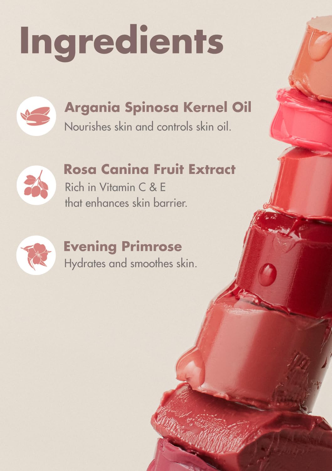 rom&nd GLASTING MELTING BALM #11 Buffy Coral - K-Beauty Hydrating Lip Tint for Glass Skin Lips - Non-Sticky, Plumping Water-Gloss Balm for Natural Beauty and Personal Care rom&nd
