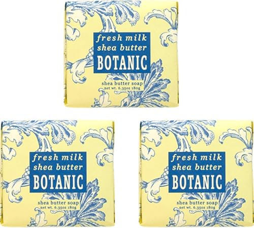 Greenwich Bay Cleansing Spa Soap, Shea Butter, and Cocoa Butter. Blended with Loofah and Apricot Seed, No Parabens, No Sulfates 6.35 Ounce (3 Pack) Beauty & Personal Care Greenwich Bay