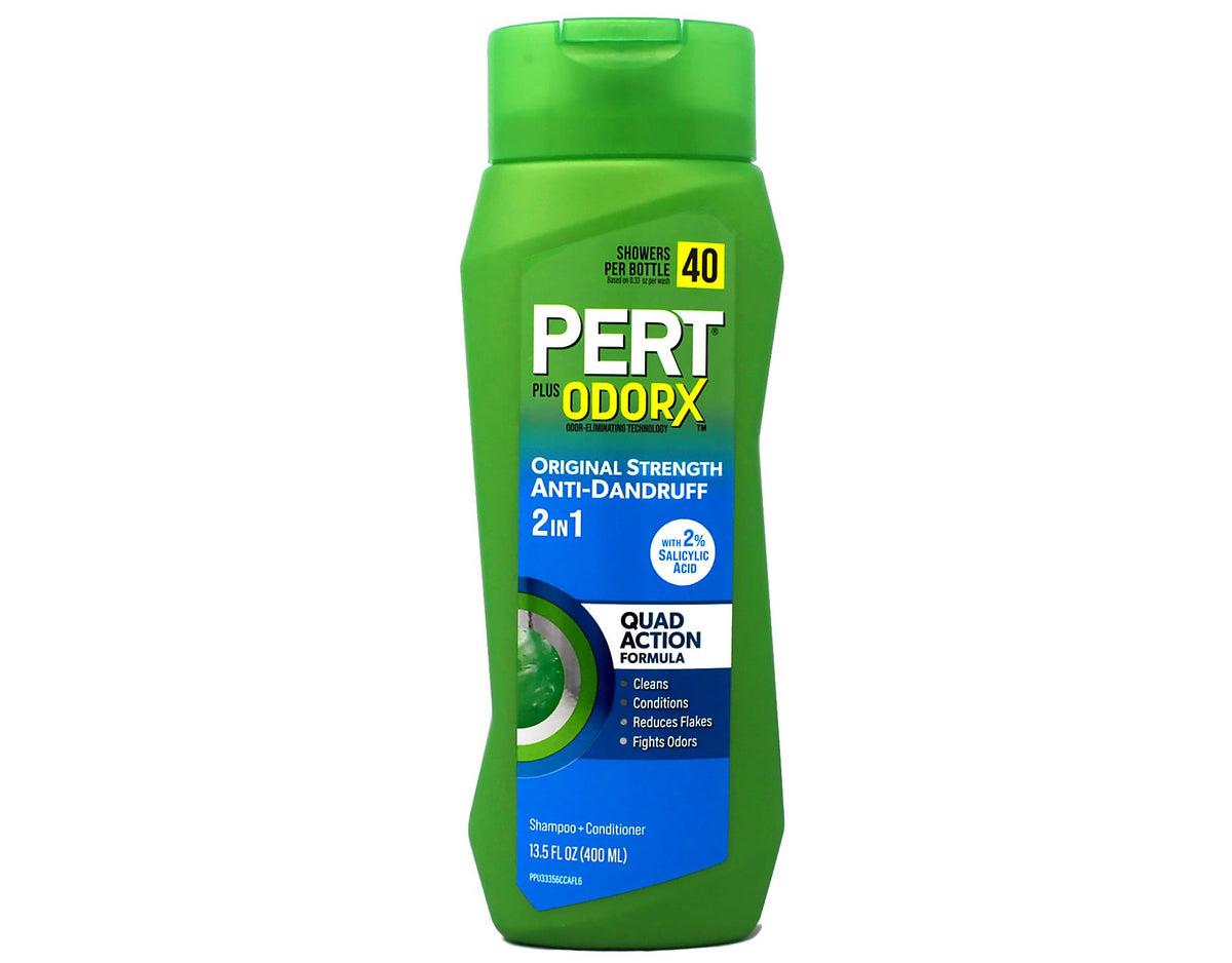 Pert Plus 2 in 1 Shampoo + Conditioner Dandruff Control 25.40 oz (Pack of 3)