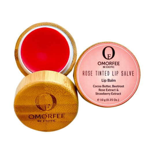 Tinted Lip Butter Balm by Omorfee - Instant Moisture, Soft Shine & Deep Hydration - Sheer Tint, Velvety Texture, Long-Lasting Softness & Nourishing Beauty and Personal Care OMORFEE BE EXOTIC OF