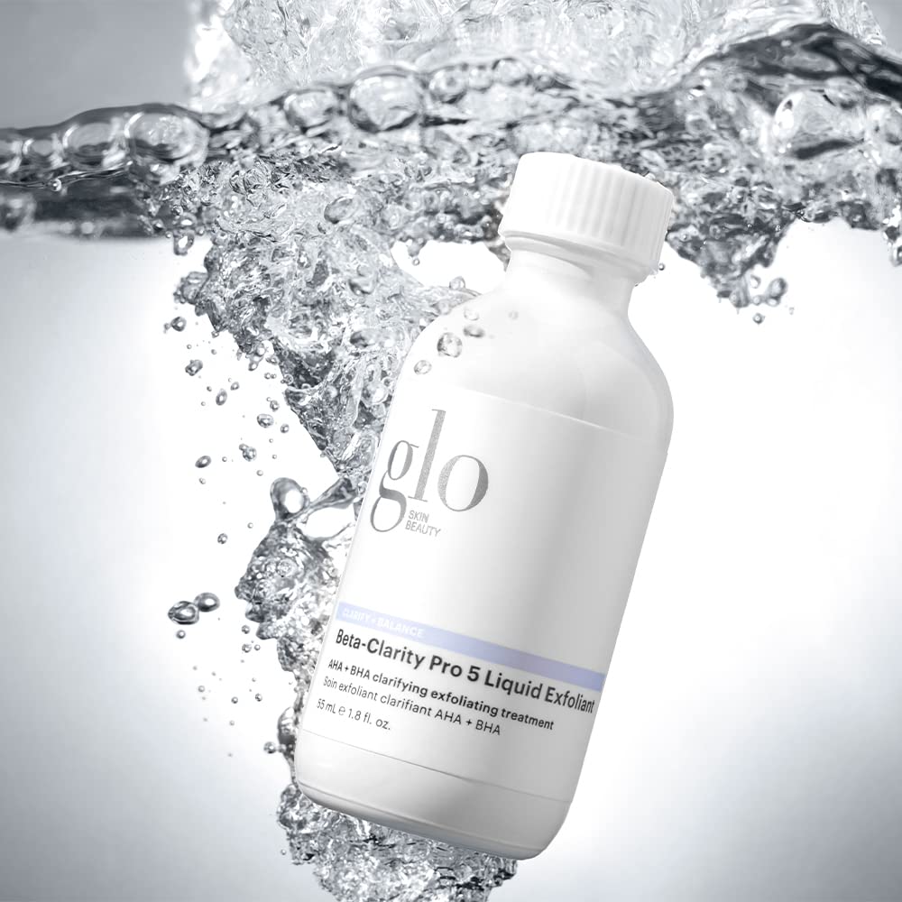 Glo Skin Beauty Beta-Clarity Pro 5 Liquid Exfoliant, 1.8 Fl Oz - AHA + BHA Clarifying and Balancing Exfoliant Treatment Beauty & Personal Care Glo Skin Beauty