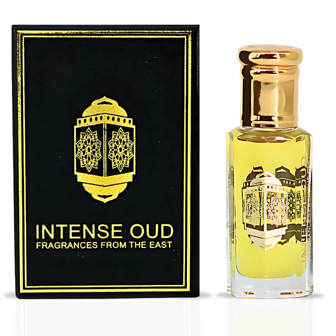 INTENSE OUD Erba Long Lasting Arabian Perfume Oils for Women 12ML (0.40 OZ) Fragrance Oil with Citrus, Vanilla and Musk Notes - Luxury Concentrated Beauty & Personal Care INTENSE OUD