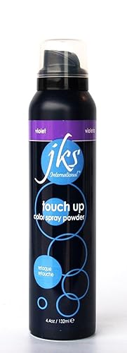 JKS® Touch Up Spray VIOLET, temporary hair color spray powder. No commitment hair color Beauty & Personal Care JKS International