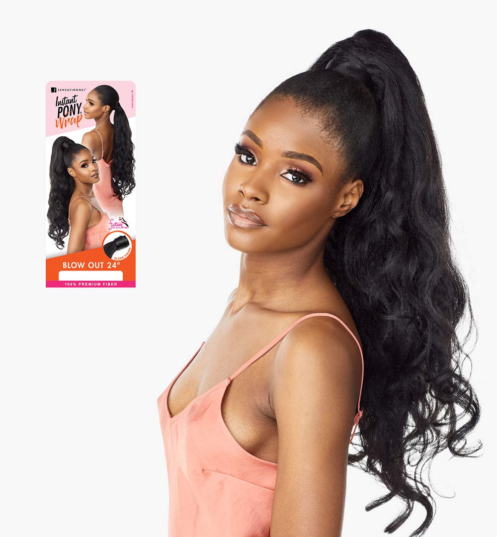 Sensationnel Instant Pony Half Wig-Blow Out 24 Inch, T2/27