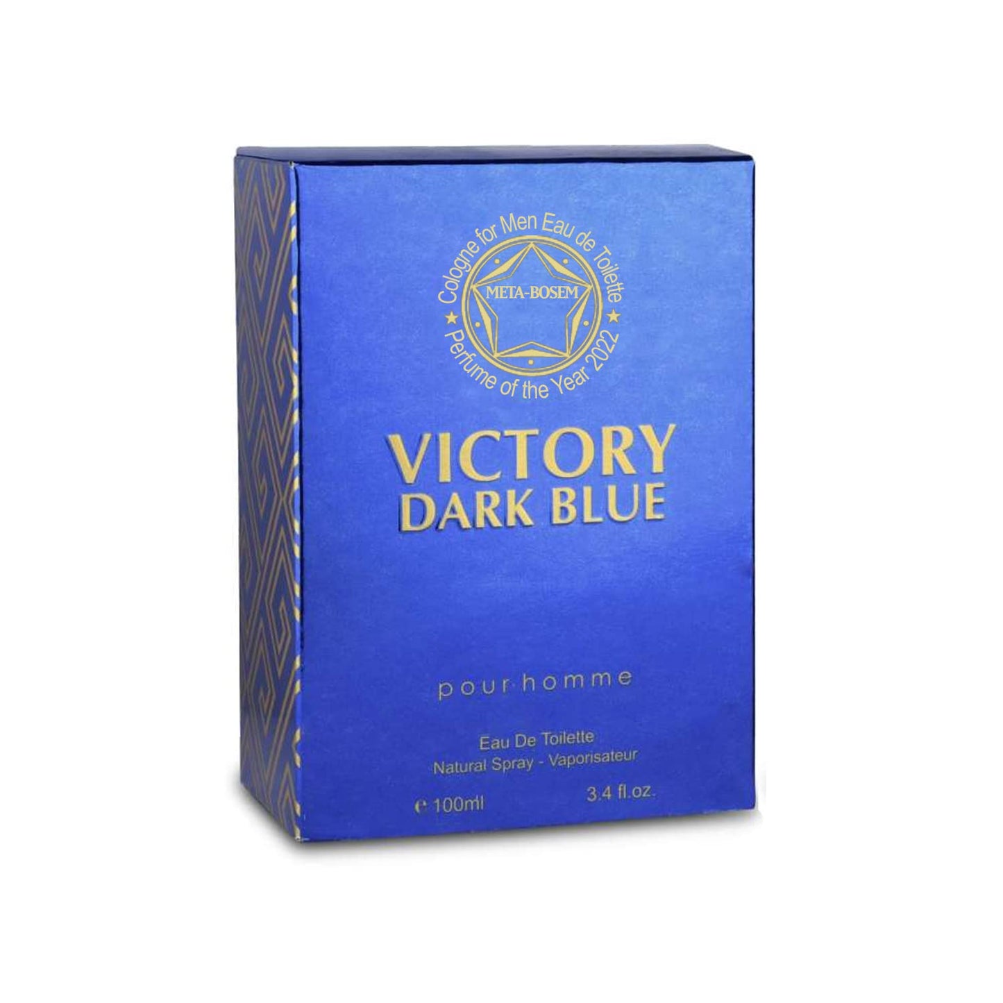 META-BOSEM Victory Oud Noir, Men's Cologne Eau de Toilette Natural Spray - Aromatic Notes - Warm Woody Fragrance - Great Holiday Gift - for All Day Beauty & Personal Care META-BOSEM