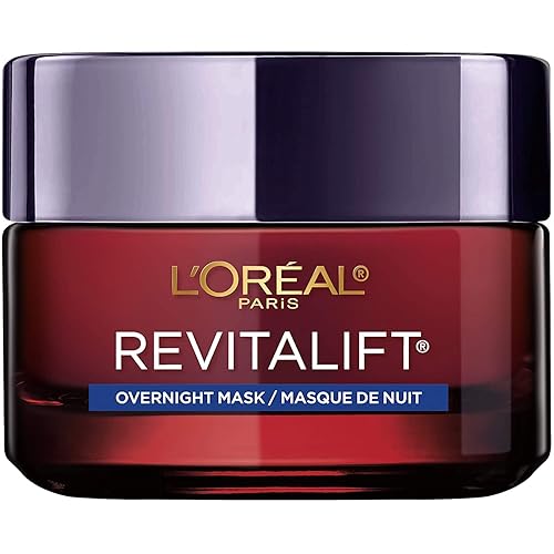 L'Oreal Paris Revitalift Triple Power Anti-Aging Overnight Mask, Pro Retinol, Hyaluronic Acid & Vitamin C, Reduce Wrinkles 1.7 Oz Beauty & Personal Care L'Oreal Paris