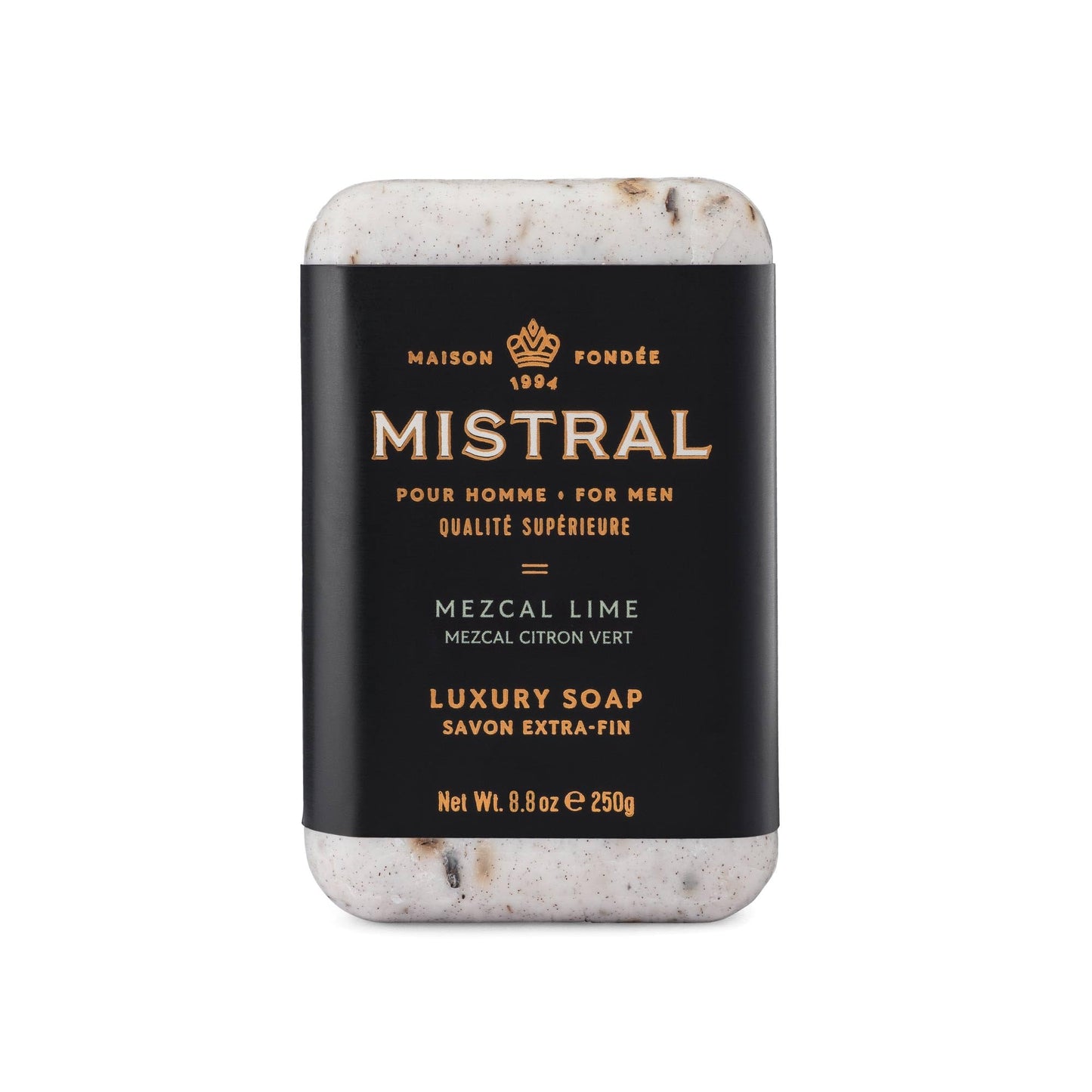 Mistral Mezcal Lime Luxury Bar Soap for Men | Men’s Natural Soap Bar | Paraben, Phthalates Free | Moisturizing & Triple-Milled Natural Soap for Men Beauty & Personal Care Mistral