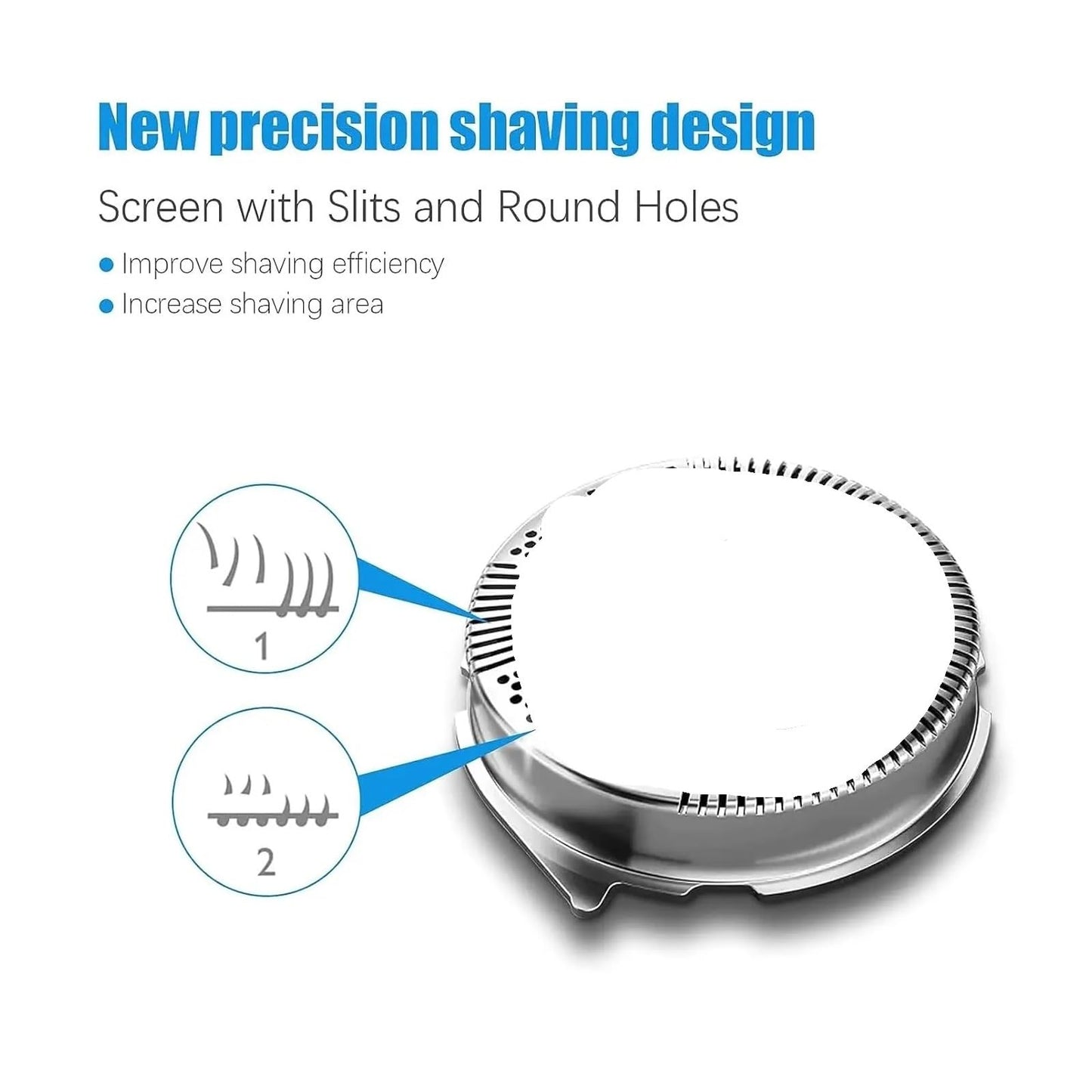 HQ8 Replacement Blades?Compatible For Philips?Compatible For Norelco?Shaver Aquatec Shavers HQ7100, HQ7180, HQ7200, HQ7240, HQ7290, HQ7742, HQ7760 Beauty and Personal Care LHOFWSIST