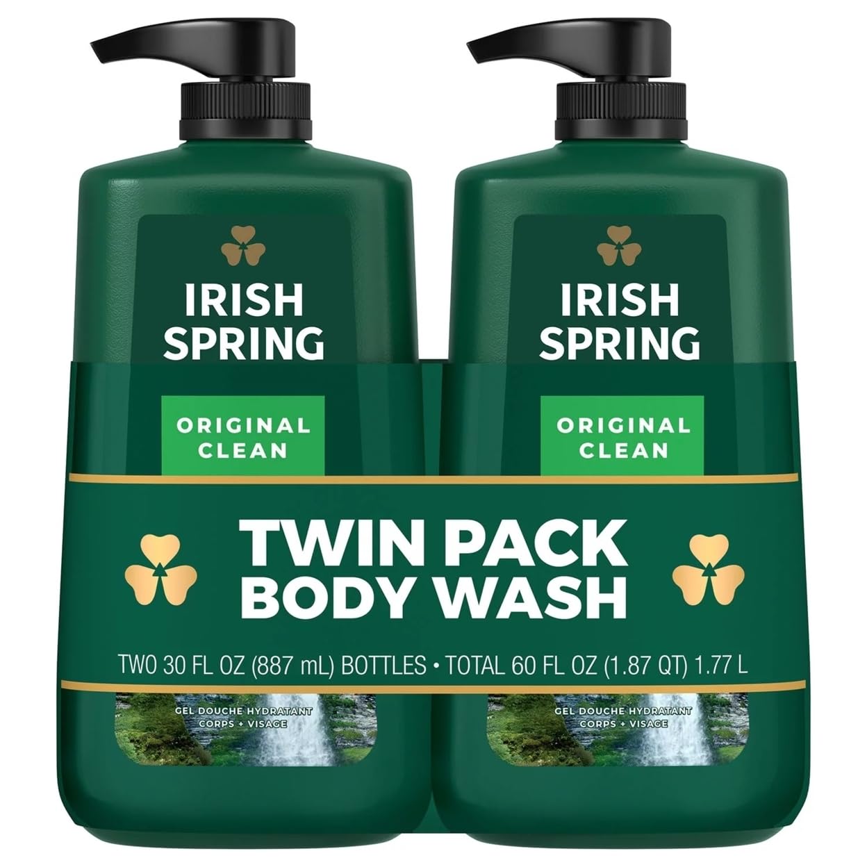 Irish Spring Body Wash, Original, 30 Fluid Ounce (Pack of 2) Beauty & Personal Care Irish Spring
