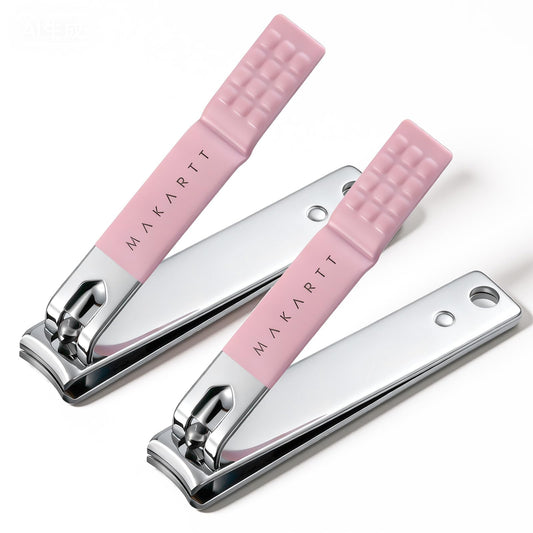 Makartt Nail Clippers - Sharp Nail Cutters, Fingernail & Toenail Clippers for Thick Nails, Curve Edge Portable Nail Clipper Set for Men & Women Beauty and Personal Care Makartt Default Title