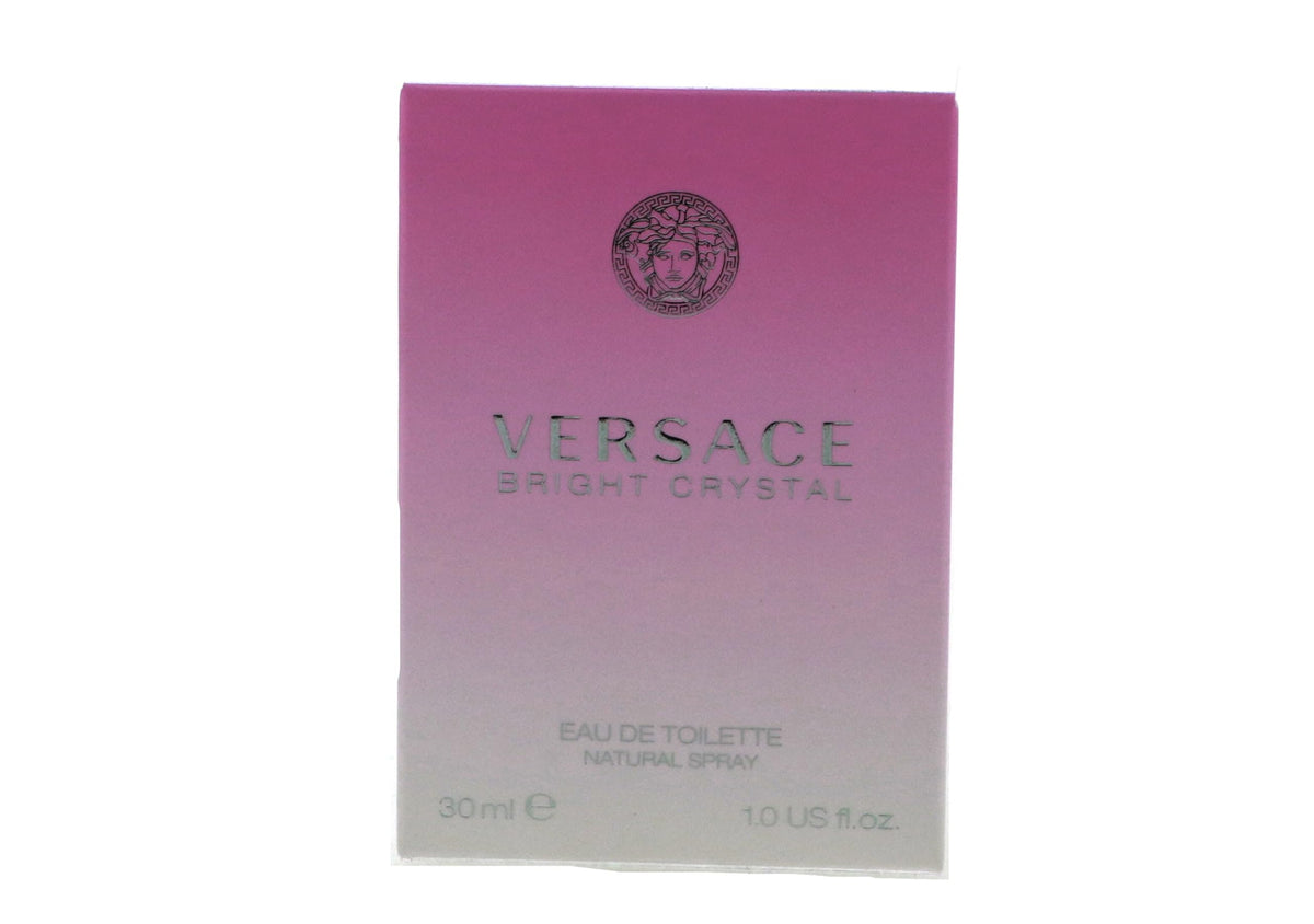 Versace Bright Crystal Eau de Toilette Spray for Women, 1.0 Fluid Ounce