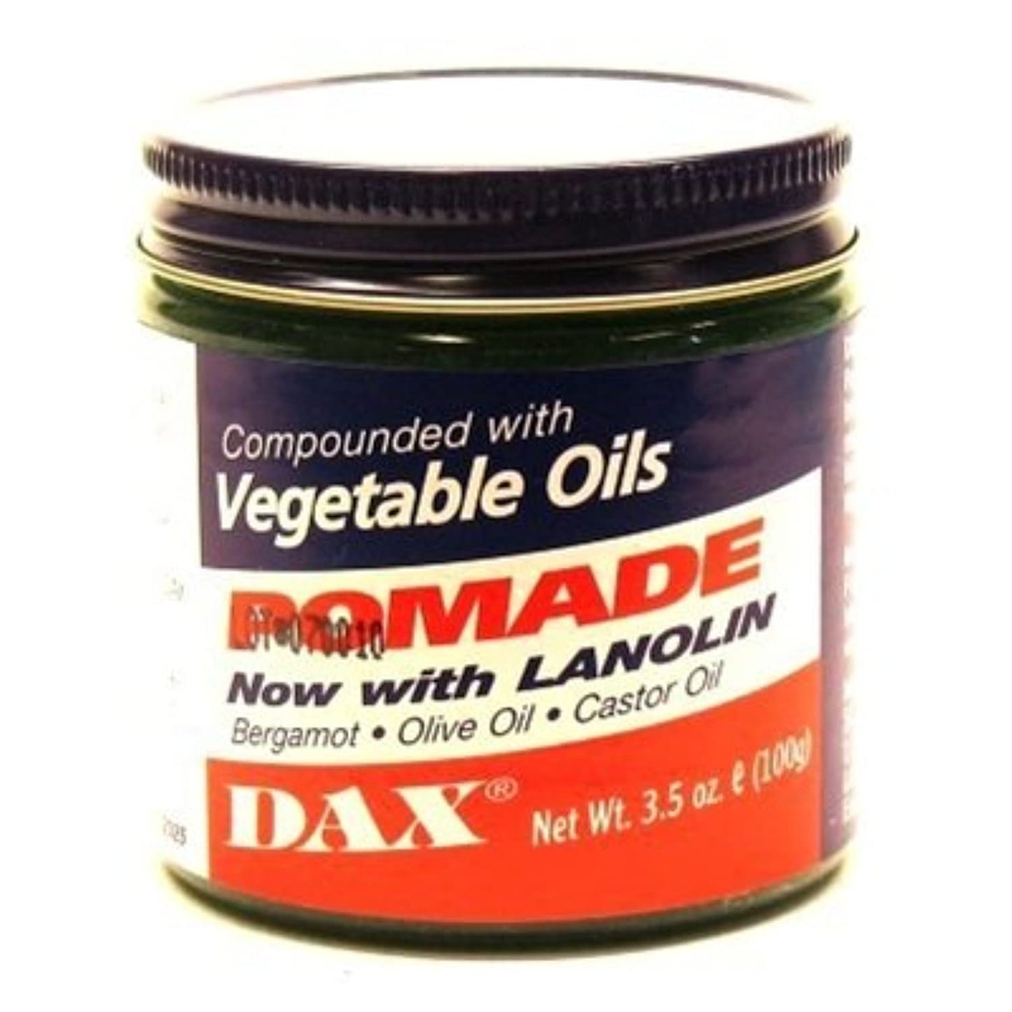 Dax Pomade (Bergamot) 3.5 Ounce Jar (103ml) (2 Pack) Beauty & Personal Care DAX