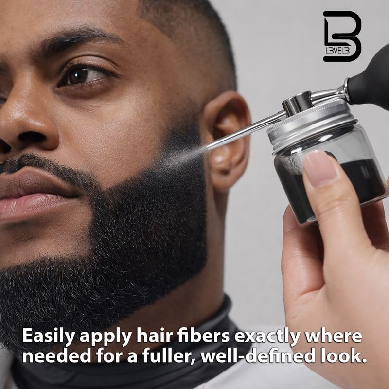 L3 Level 3 Precision Hair Fiber Applicator for Barbers & Stylists