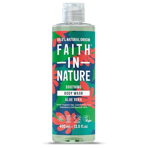 Faith In Nature Aloe Vera Rejuvenating Body Wash 400ml Beauty & Personal Care FAITH IN NATURE