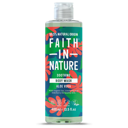 Faith In Nature Aloe Vera Rejuvenating Body Wash 400ml Beauty & Personal Care FAITH IN NATURE