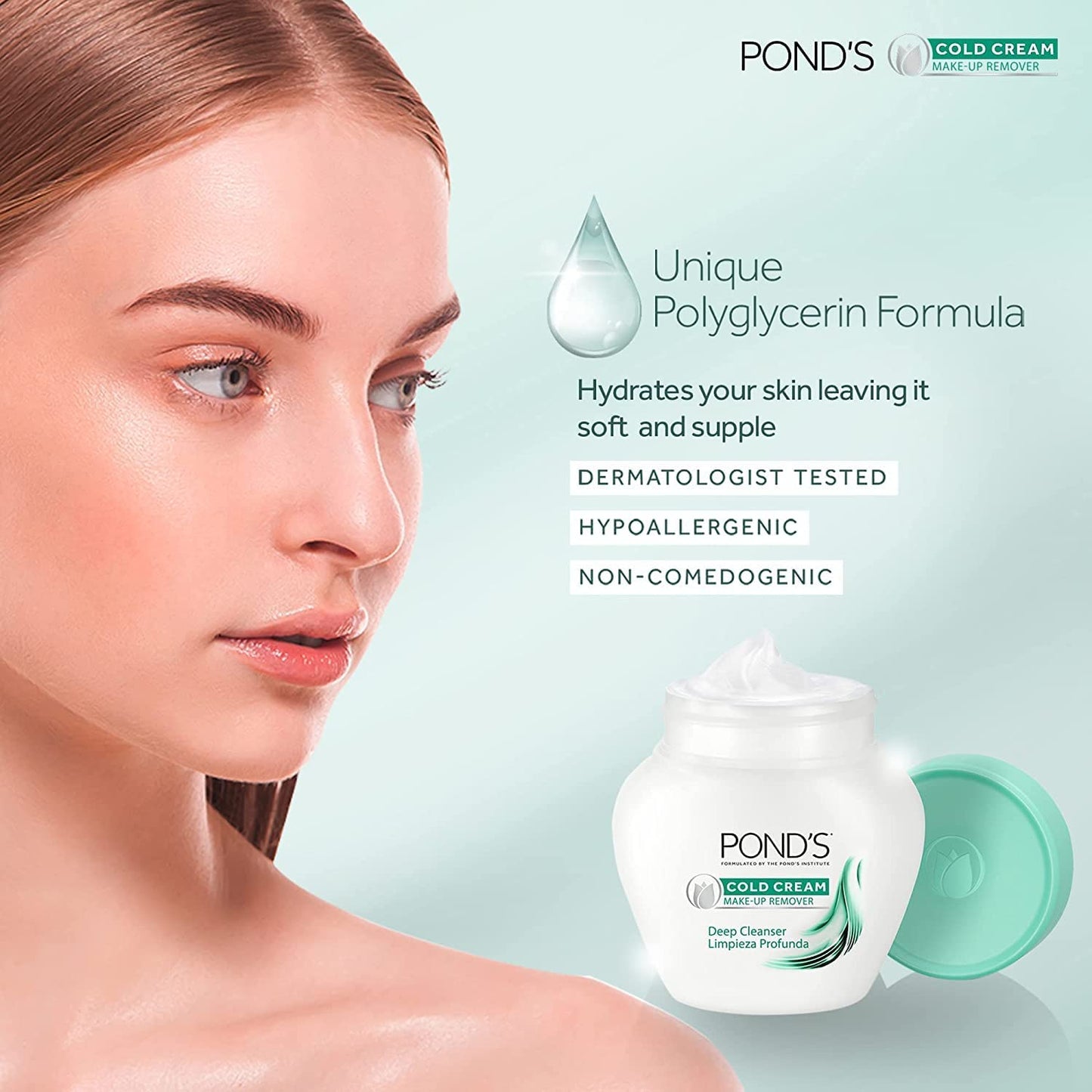 Pond's Cold Cream The Cool Classic 9.5 oz Cream for Unisex Beauty & Personal Care POND'S