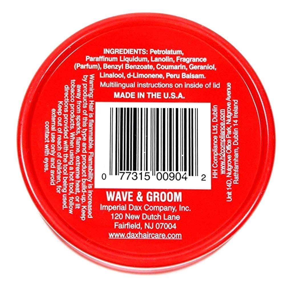 Dax Wave & Groom Hair Dress 3.5 Ounce Jar (103ml) (3 Pack) Beauty & Personal Care DAX