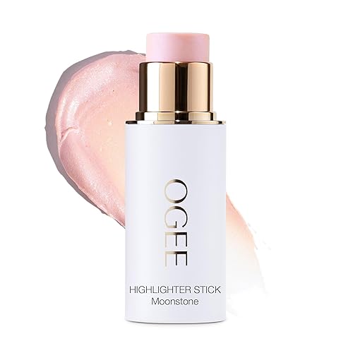 Ogee Sculpted Face Stick (MOONSTONE - ULTRAVIOLET SHEEN) Certified Organic Highlighter Makeup - Multi-Use Glow Highlighter Stick Beauty & Personal Care Ogee
