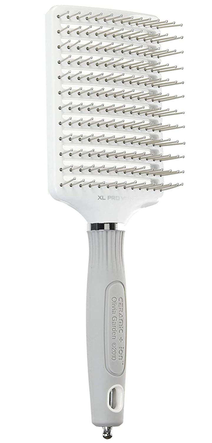 Olivia Garden Ceramic + Ion XL Pro Paddle Hair Brush, Vent (CIXL-PROVNT) Beauty & Personal Care Olivia Garden
