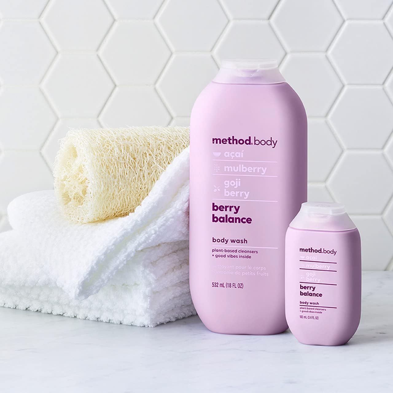 Method Body Wash, Berry Balance, Paraben and Phthalate Free, 18 oz (Pack of 1) Beauty & Personal Care Method