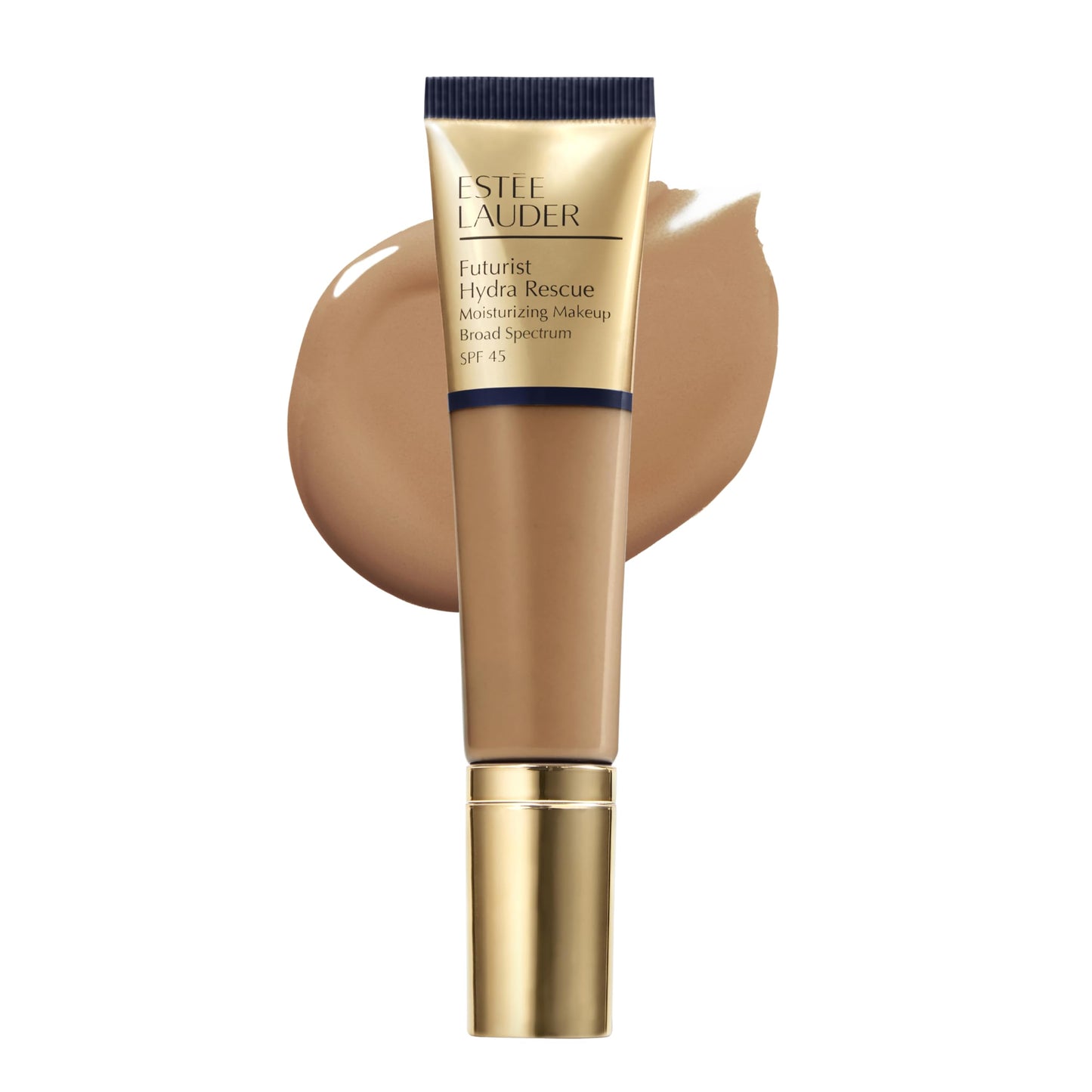 Estée Lauder Futurist Hydra Rescue Moisturizing Foundation Makeup SPF 45 for a 12-Hour Glow, 1.2 Fl Oz, 5W2 Rich Caramel Beauty & Personal Care Estée Lauder