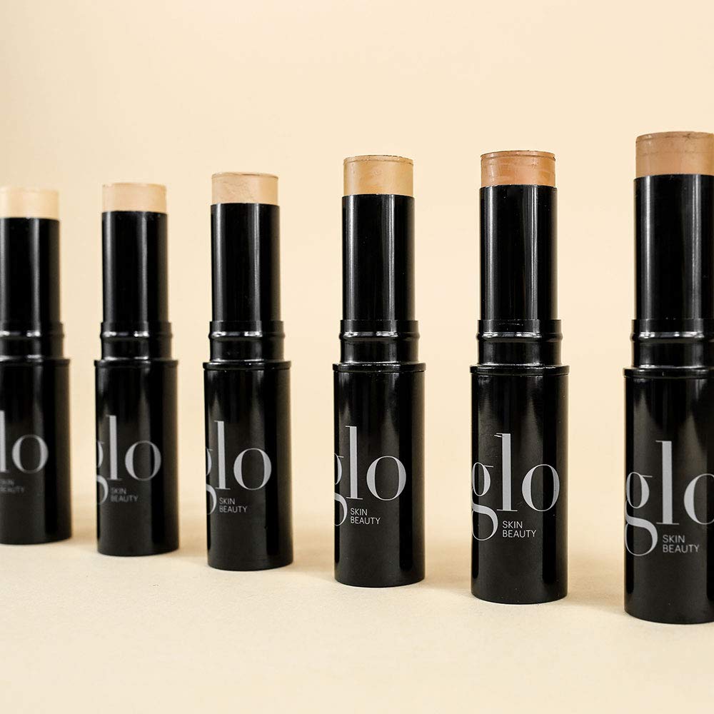Glo Skin Beauty HD Mineral Foundation Stick - Concealer Makeup Infused with Hyaluronic Acid - Buildable Coverage, Contour & Highlighter (Mesa 7W) Beauty & Personal Care Glo Skin Beauty