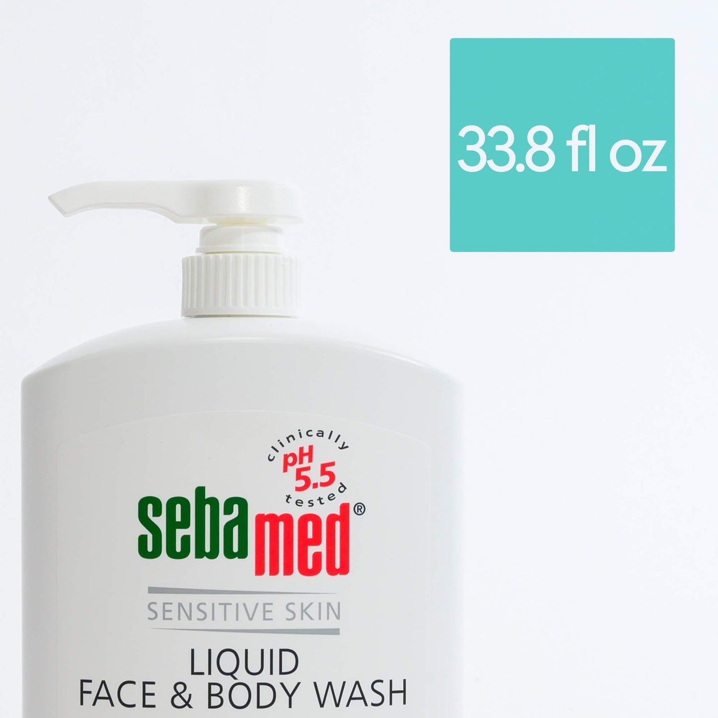 SEBAMED Paraben-Free Face and Body Wash With Pump for Sensitive and Delicate Skin pH 5.5 Ultra Mild Dermatologist Recommended Cleanser 33.8 Fluid Beauty & Personal Care SEBAMED