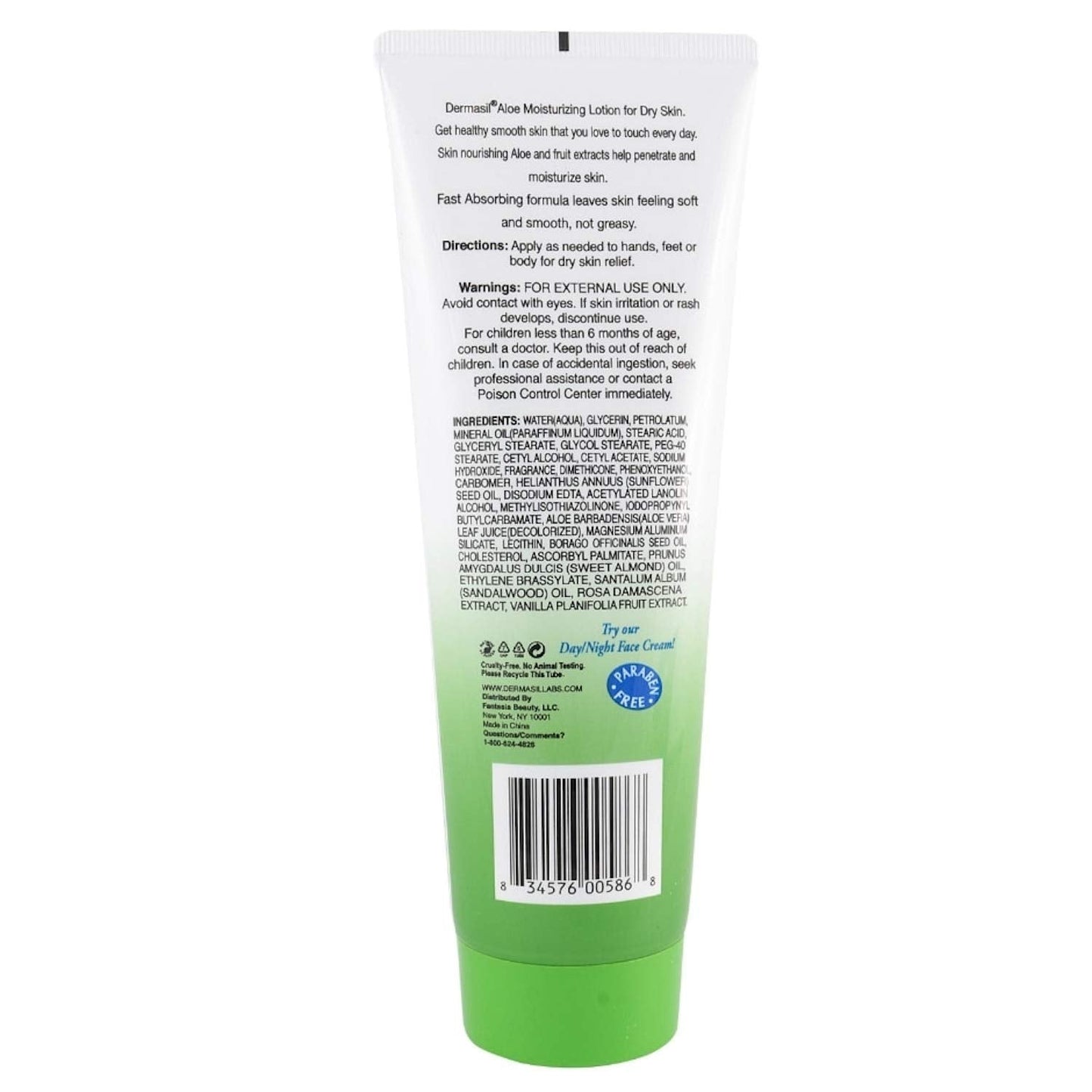 Aloe Fresh Moisturizing Body Lotion 8 fl oz by Dermasil Labs (pack of 6) Beauty & Personal Care Dermasil
